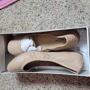 Lucky brand emmie leather ballet flat